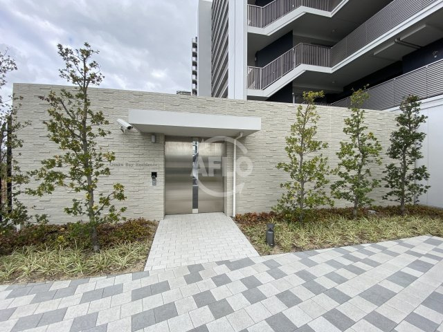 大阪ベイレジデンス　南港光小学校区のその他共用部分|大阪ベイレジデンス　駐輪場入口
