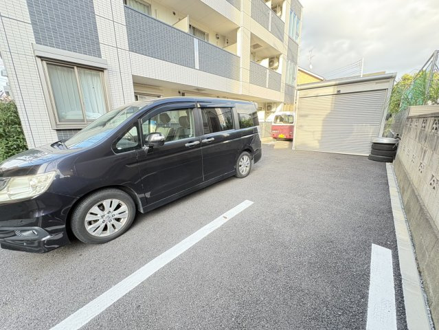 喜多園の駐車場