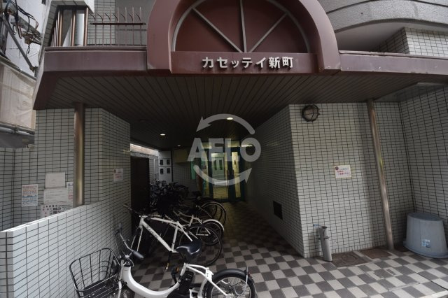 カセッティ新町のエントランス|カセッティ新町　エントランス