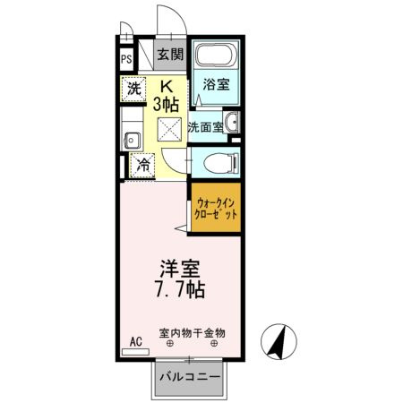 【間取り】 | ヴェルデ2(ヴェルデツー)
