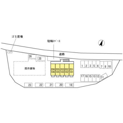【区画図】 | ヴェルデ2(ヴェルデツー)