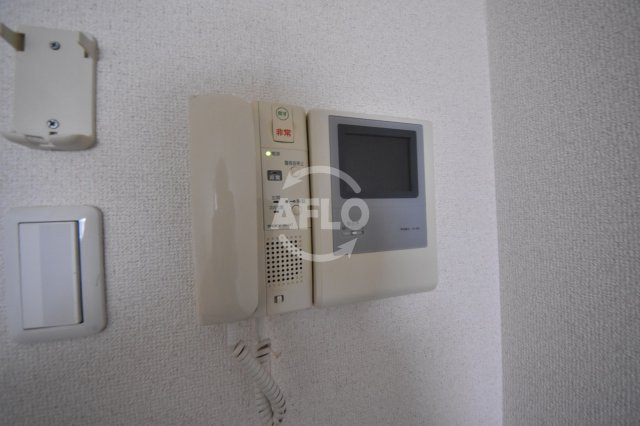 小松パラッツォ旧源蔵町のセキュリティ|小松パラッツォ旧源蔵町　モニター付きインターホン