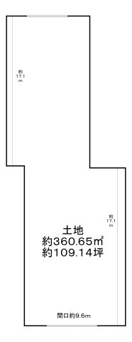 林寺５丁目貸土地の間取り