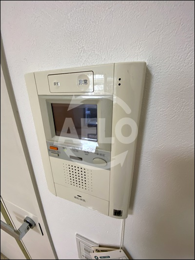 クラウンハイム北心斎橋フラワーコートのセキュリティ|クラウンハイム北心斎橋フラワーコート　モニター付インターフォン