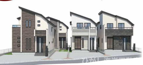 藤沢市辻堂元町２丁目　新築戸建　全４棟の外観|イメージパスですので実際のものと多少異なります
