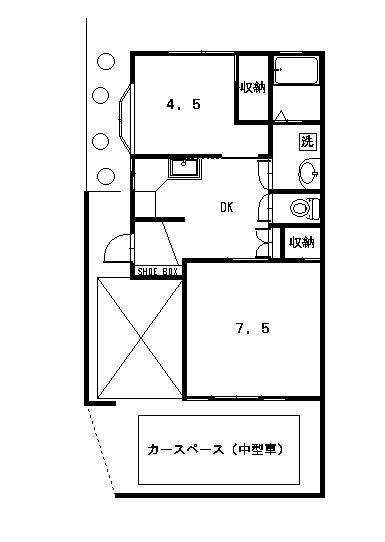 アドルカの間取り