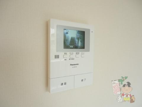 メナージュのセキュリティ|カメラ付インターホン