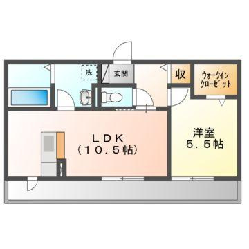メナージュの間取り