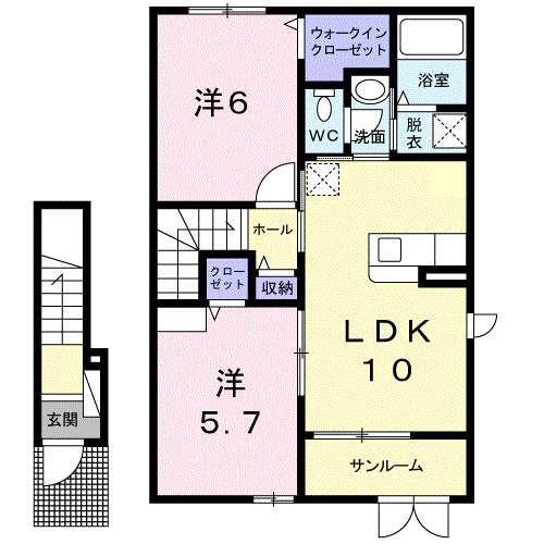 ダンディライオンの間取り|間取図