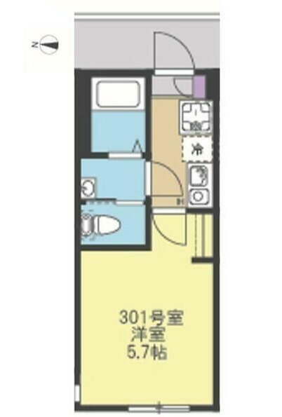 川崎市多摩区菅北浦２丁目のアパートの間取り