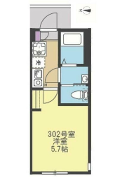 川崎市多摩区菅北浦２丁目のアパートの間取り