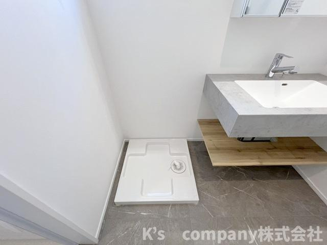 藤沢市鵠沼海岸5丁目　新築戸建のその他|洗濯機スペース◇