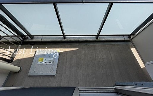 ブランシエスタ白山のバルコニー