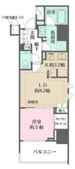 ザ・パークハウス麹町三丁目の間取り