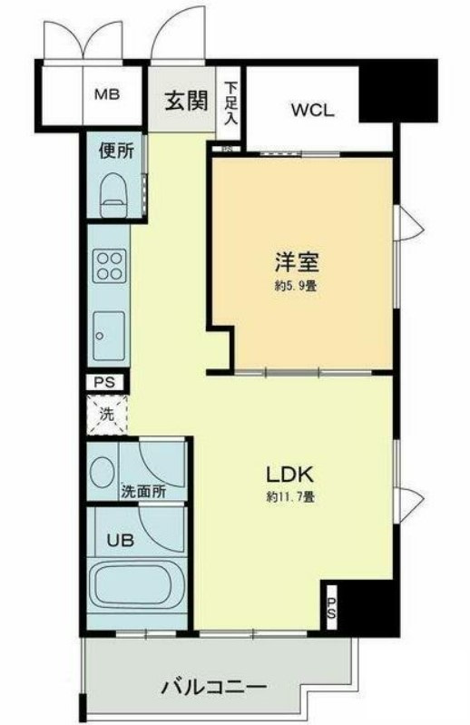 ベルファース本郷弓町の間取り