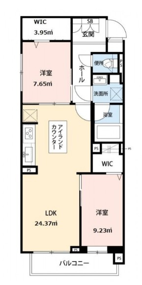 Sha Maison sachiの間取り