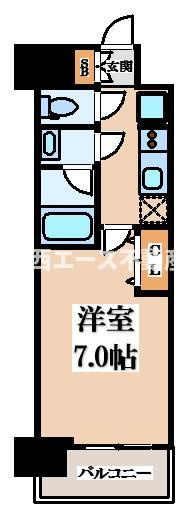 【間取り】 | ソルテラスOSAKA EAST GATE