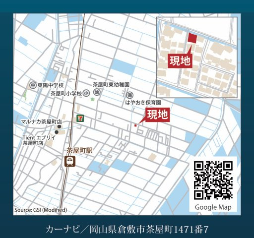【地図】 | グラファーレ茶屋町3期 (全2棟)
