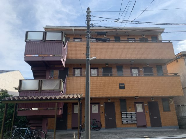 深谷ハイツの外観|元住吉駅徒歩8分、鉄骨造マンション♪
