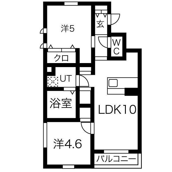 エスポワールの間取り