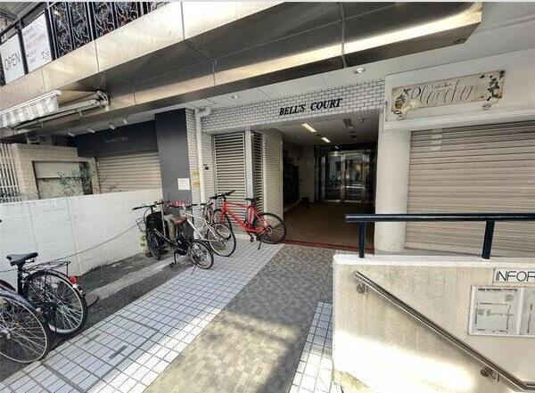 ベルズコートのエントランス
