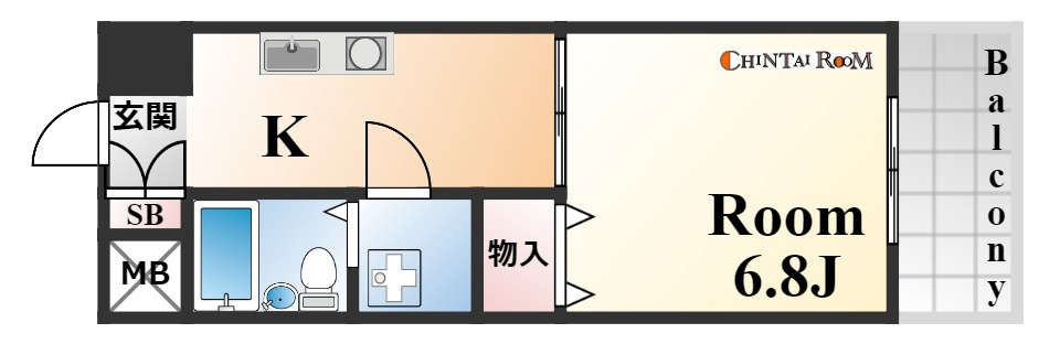 ミュゼ花隈の間取り
