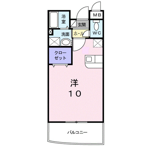ラ　フローラの間取り