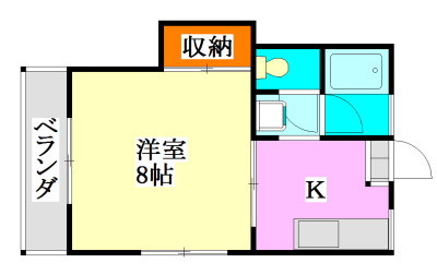 【間取り】 | ハイツ創英