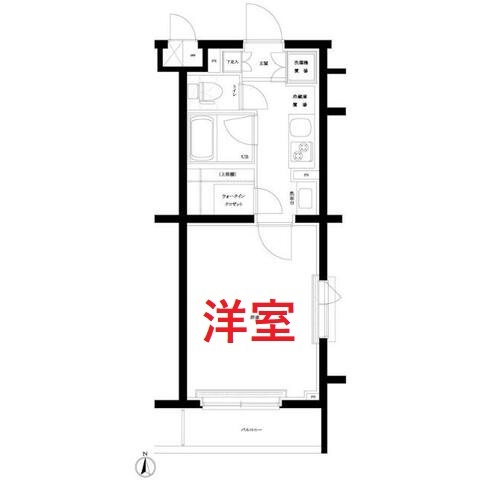 【間取り】 | ルーブル東蒲田八番館
