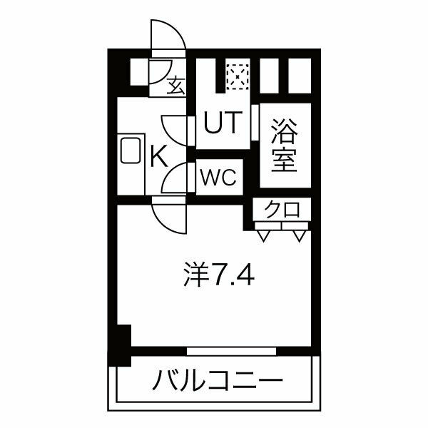 レグゼスタ弁天町の間取り|レグゼスタ弁天町　間取り