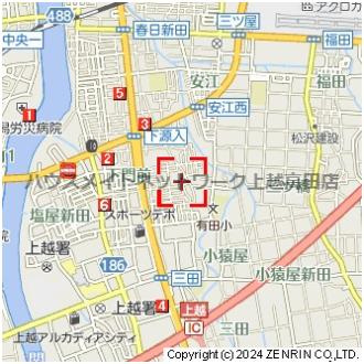 プルーリオン F棟の地図|位置図