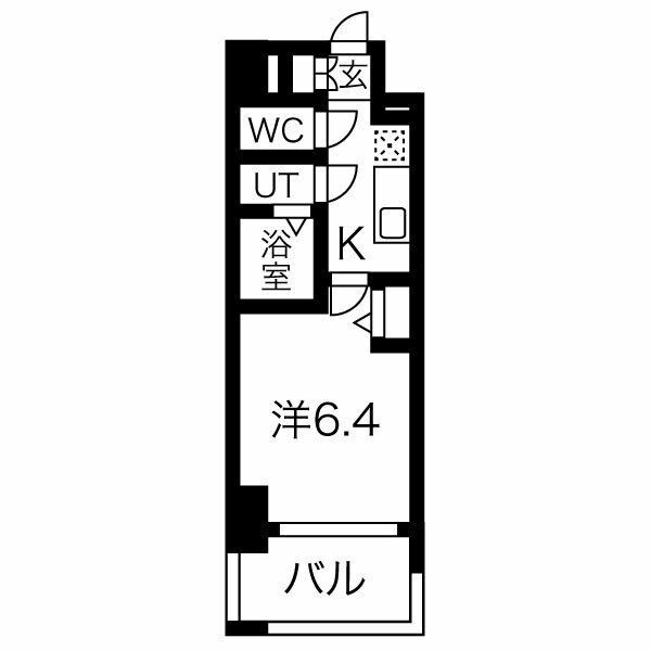 ファステート東別院シュプールの間取り