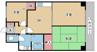 ジュエリー山手の間取り