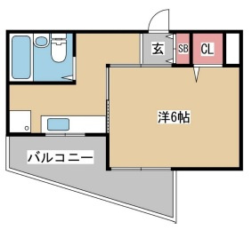 フラワーサンパレスの間取り