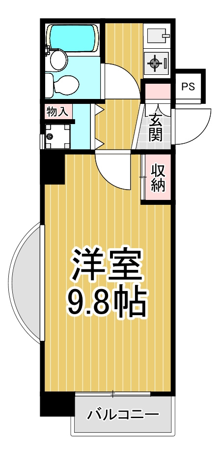 ネオダイキョー芦屋川の間取り
