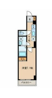 プロフーモ新小岩の間取り|間取りです。