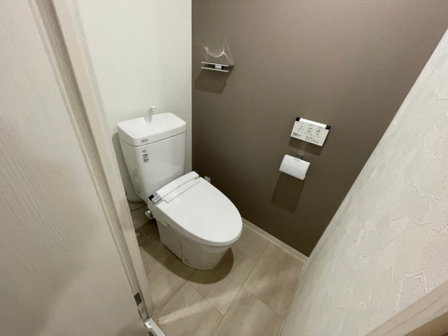 芦屋市東芦屋町の賃貸マンションのトイレ