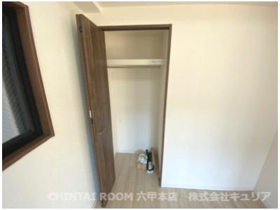 神戸市灘区友田町４丁目の賃貸マンションの収納