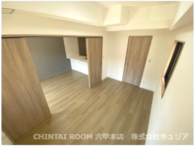 神戸市灘区友田町４丁目の賃貸マンションの洋室
