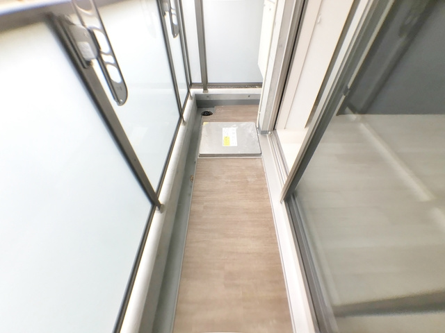 神戸市灘区青谷町３丁目の賃貸マンションのバルコニー