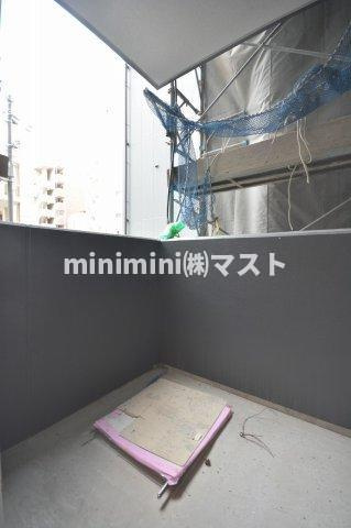 大阪市浪速区日本橋東１丁目の賃貸マンションのバルコニー
