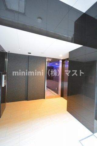大阪市浪速区日本橋東１丁目の賃貸マンションのロビー