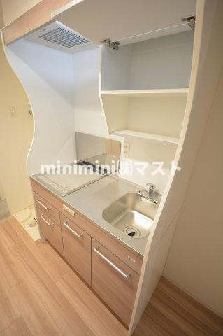 大阪市浪速区日本橋東１丁目の賃貸マンションのキッチン