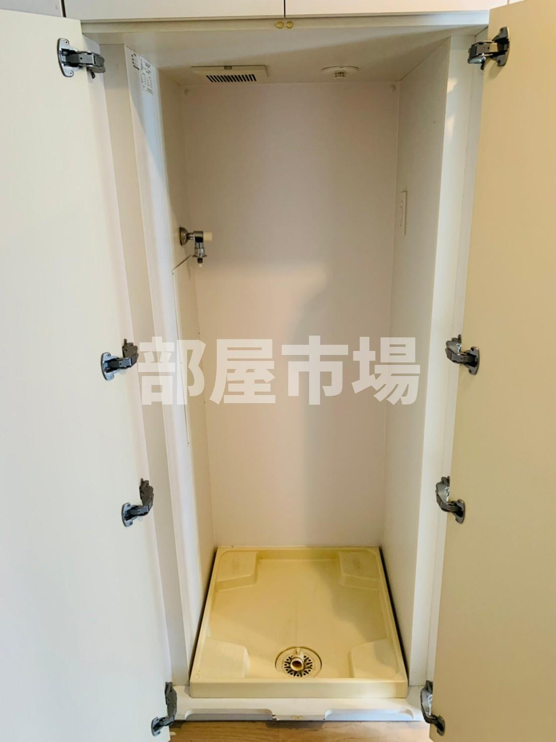 PREMIUM CUBE菊川の設備|室内洗濯置場