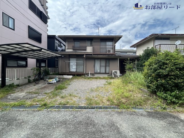 津福今町土地の前面道路含む現地写真