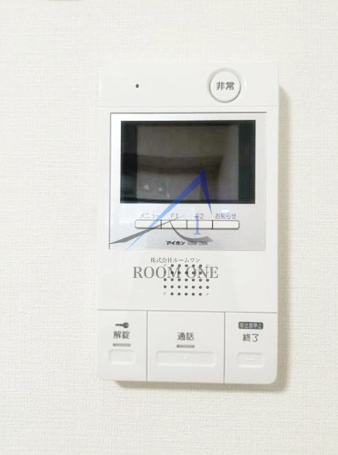 メイクスデザイン入谷のセキュリティ|モニター付きインターホンです。