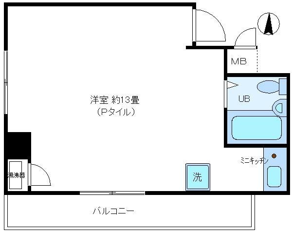 【間取り】 | 日興パレスビル渋谷