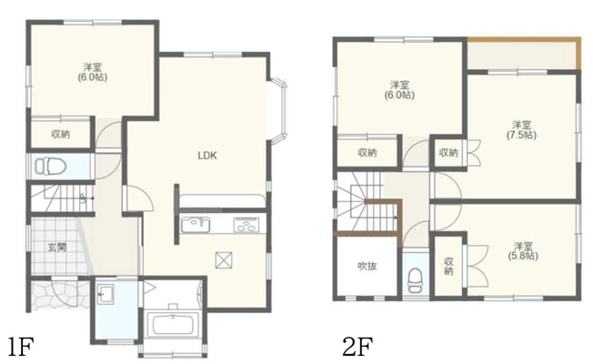 【間取り】 | 4LDKはリビングダイニングキッチンと4つの居室がある間取りで、大家族や二世帯住宅に最適。広々としたリビングで家族団らんを楽しみ、個室でプライベートな時間も確保でき、快適な生活を送ることができますよ。