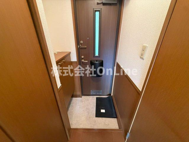 サンクレール志紀の玄関
