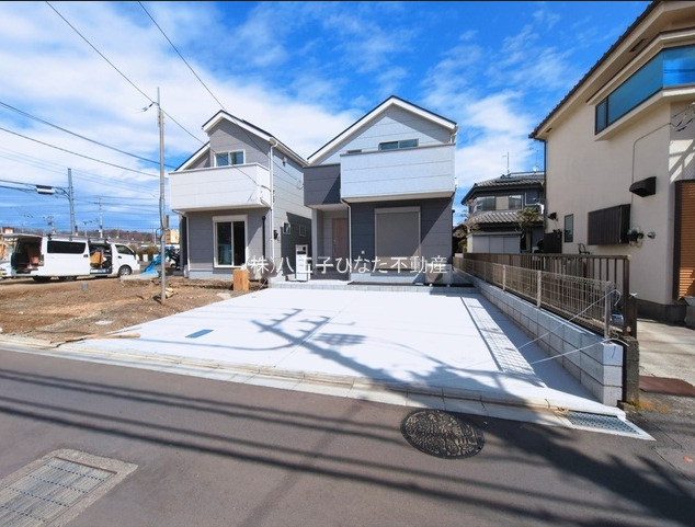 『八王子市新築戸建て』八王子市大楽寺町133-1【仲介手数料無料】　２４－１期の外観|～仲介手数料無料☆八王子ひなた不動産～八王子市大楽寺町　新築戸建て